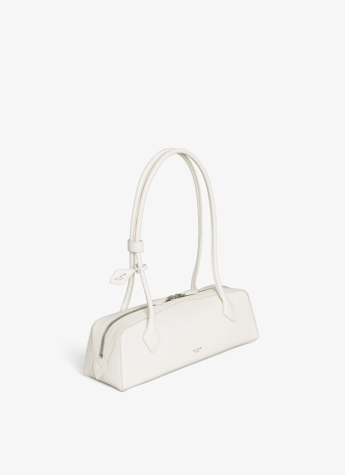 LE TECKEL MEDIUM BAG IN GOATSKIN ALAÏA IVORY LE TECKEL MEDIUM BAG IN GOATSKIN